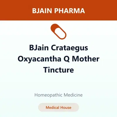 BJain Crataegus Oxyacantha Q Mother Tincture - Image 1