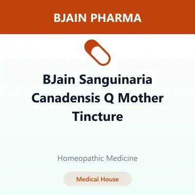 BJain Sanguinaria Canadensis Q Mother Tincture - Image 1