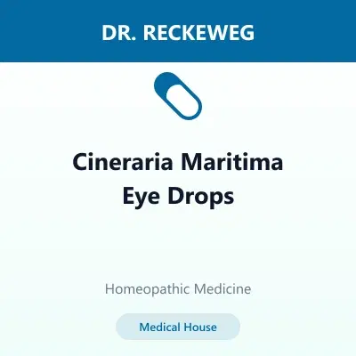 Cineraria Maritima Eye Drops