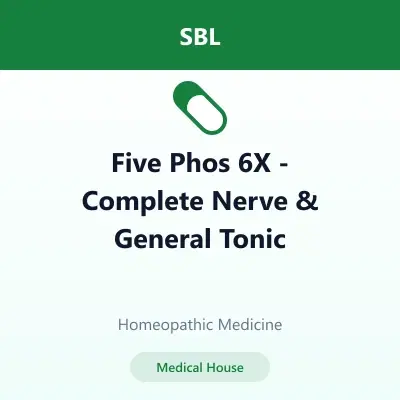 Five Phos 6X - Complete Nerve & General Tonic