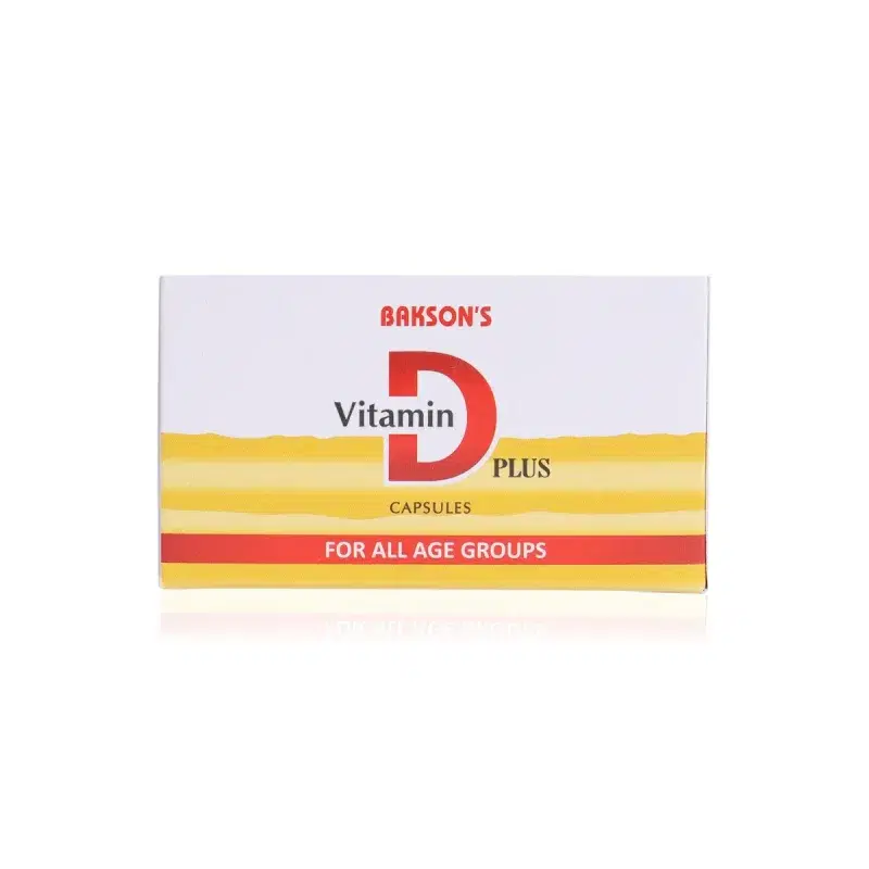 Bakson Vitamin D Plus-50 Capsules