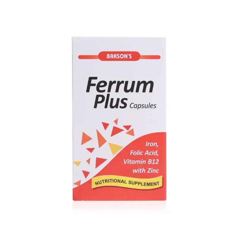 Bakson Ferrum Plus Capsules-30 Capsules