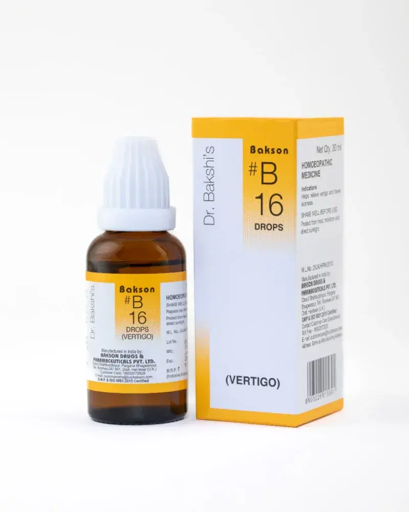 Bakson B16 Drops (vertigo)