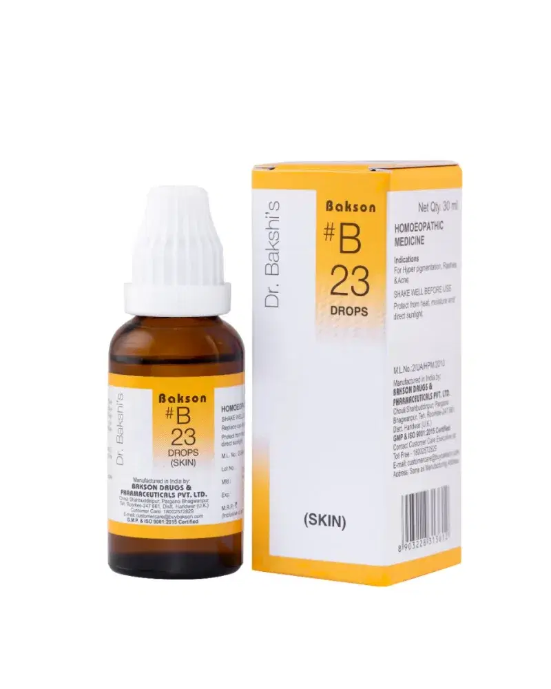 Bakson B 23 Drops (skin)