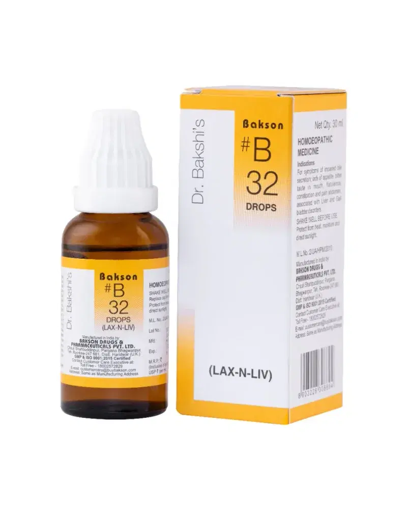 Bakson B 32 Drops