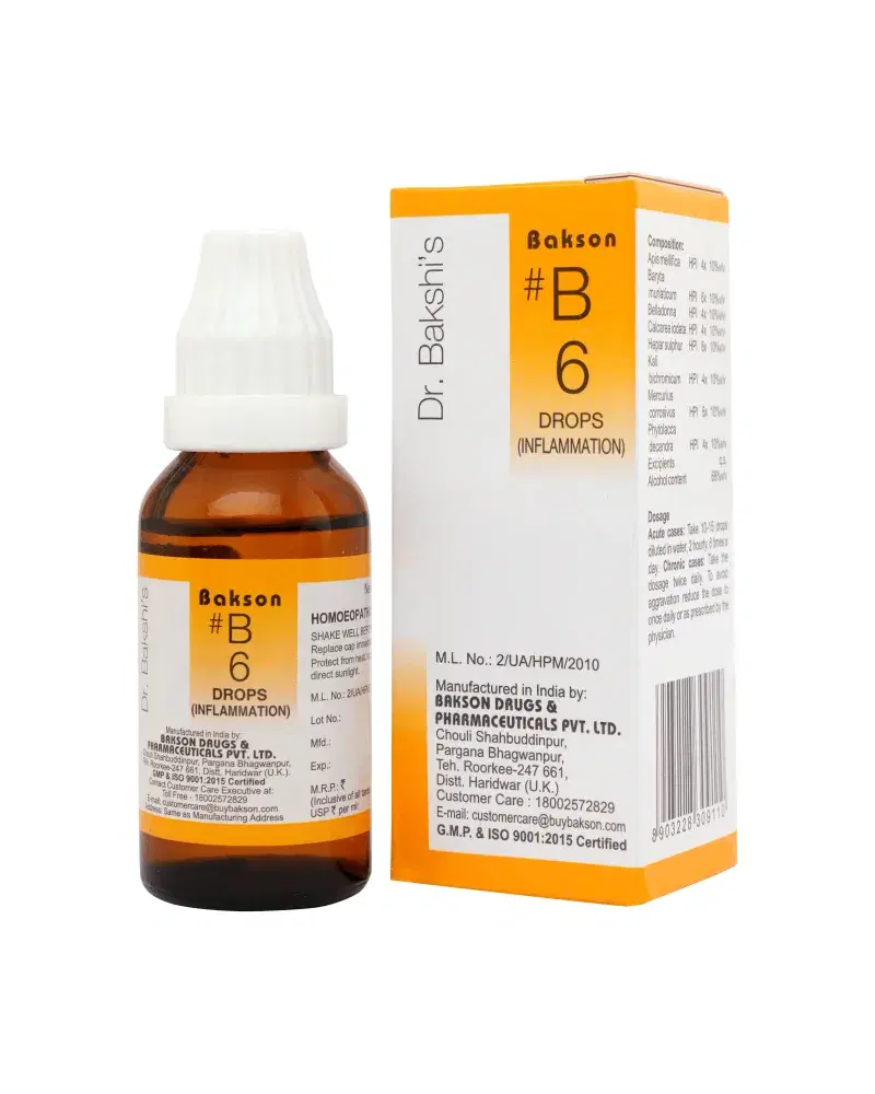 Bakson B6 Drops (inflammation)