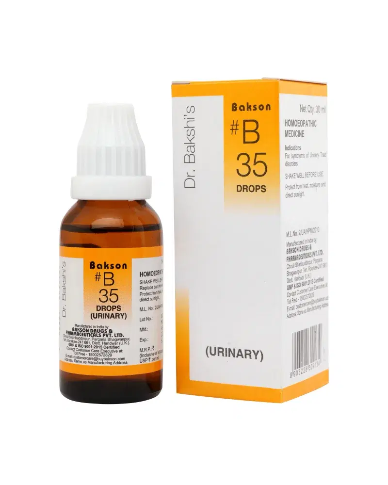 Bakson B Drops #35 - (urinary Drops)