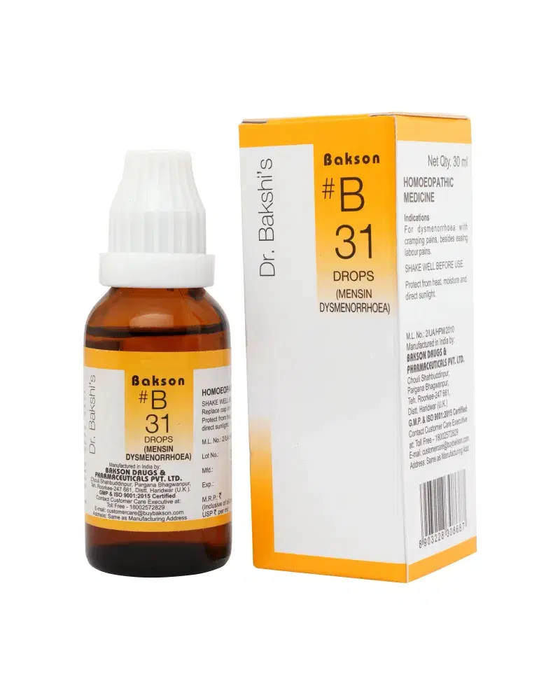 Bakson B Drops #31 - (mensin Drops)