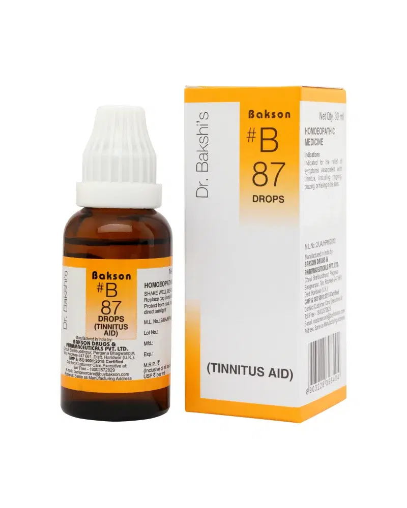 Bakson B87 Drop (tinnitus Drops)