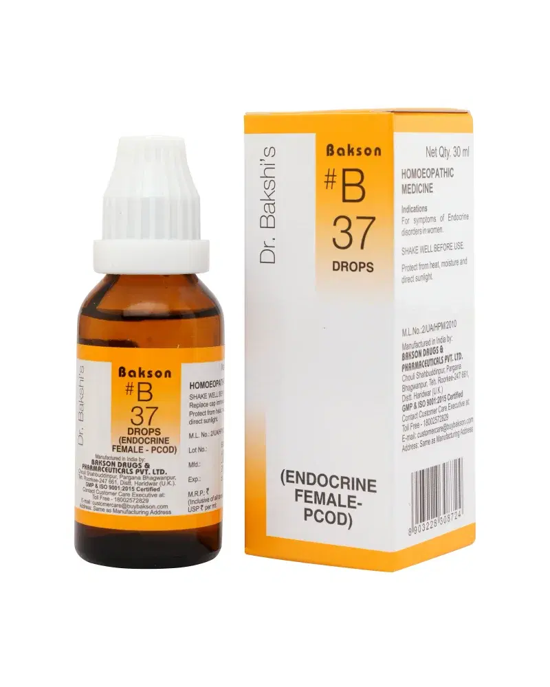 Bakson B Drops #37 - (endocrine Drops-female)