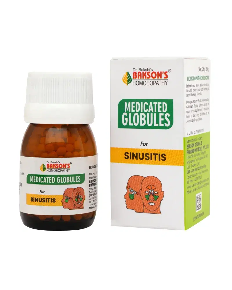 Bakson Medicated Globules for Sinusitis