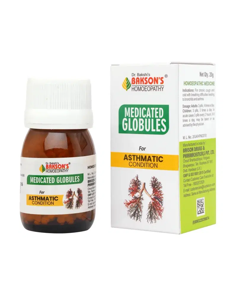 Bakson Medicated Globules for Asthmatic Condition