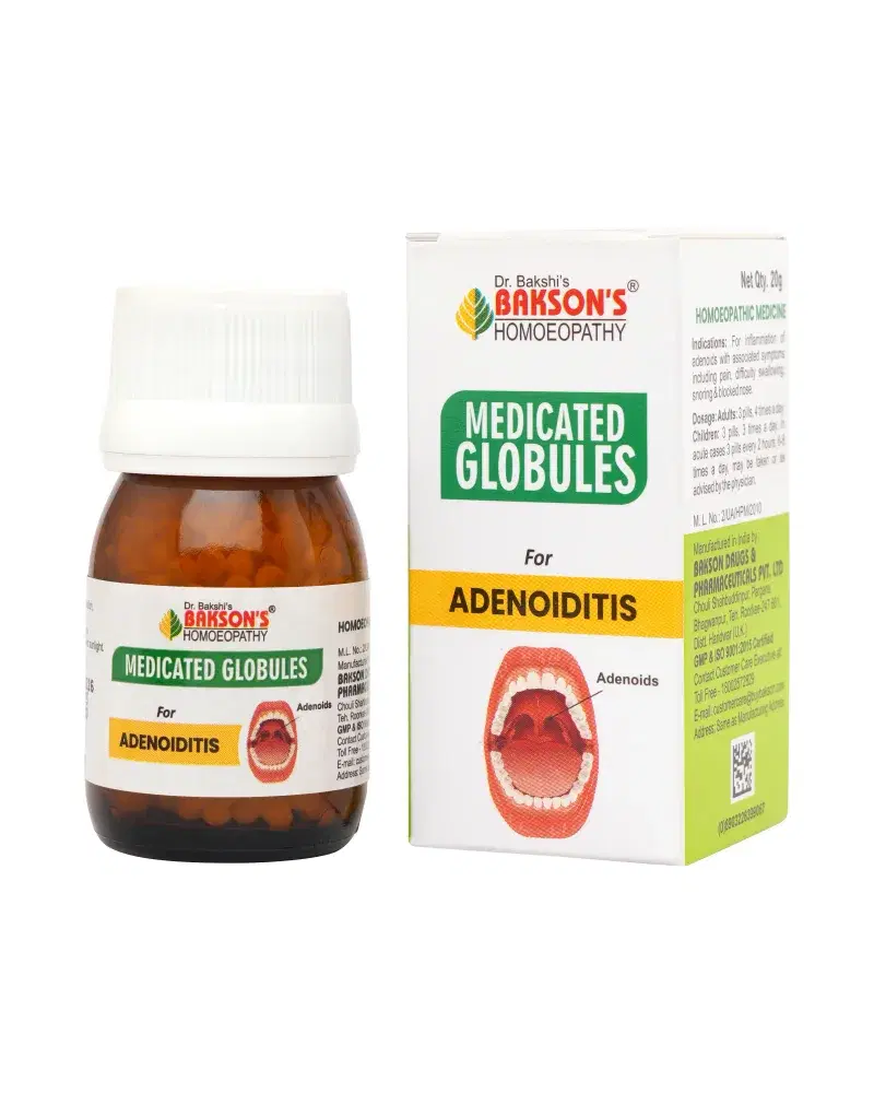 Bakson Medicated Globules for Adenoiditis