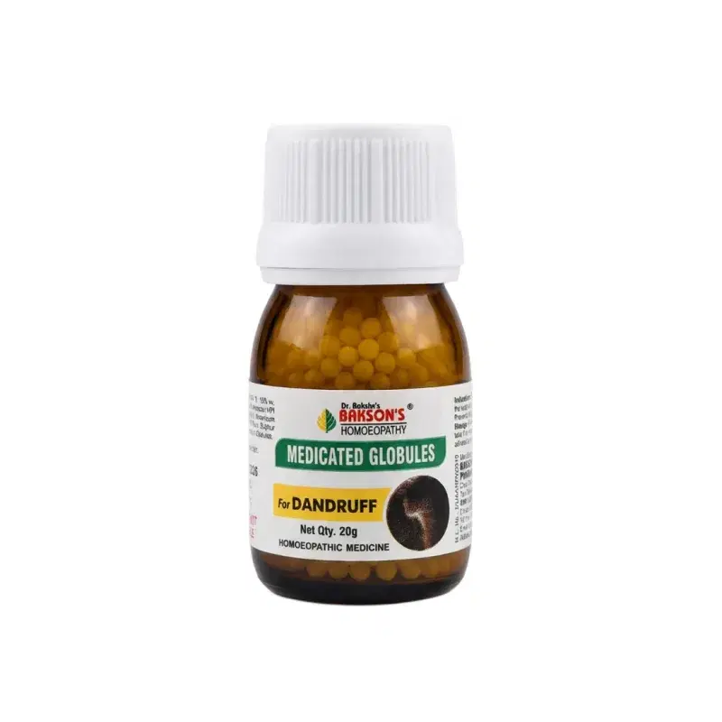 Bakson Medicated Globules for Dandruff