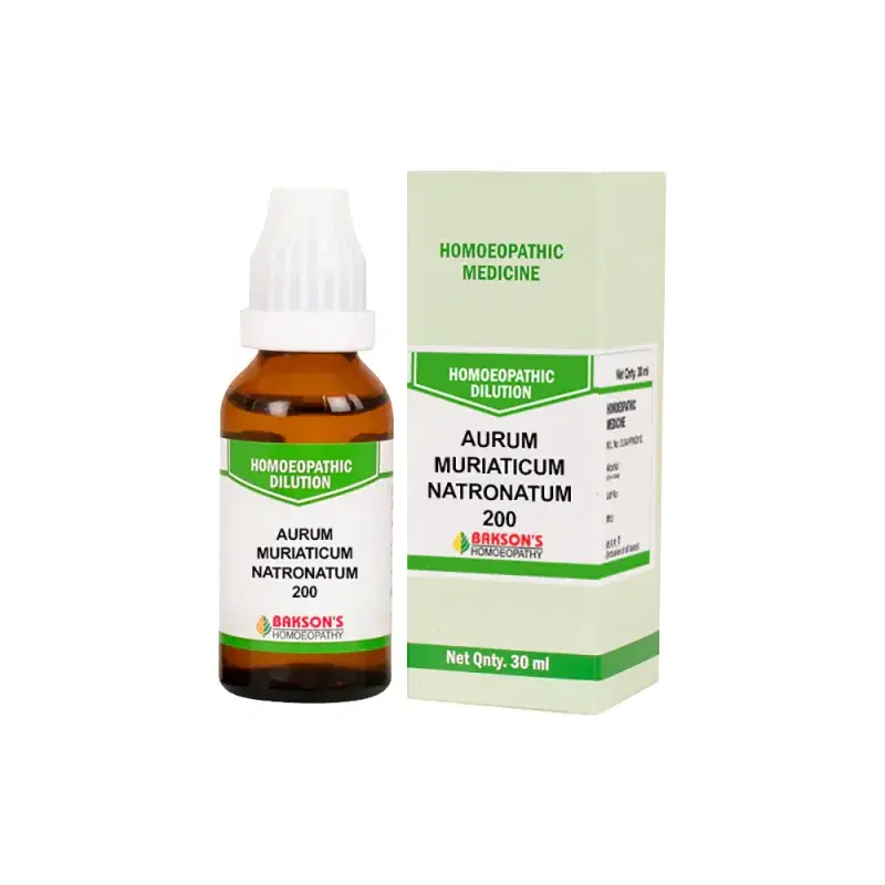 Bakson Aurum Muriaticum Natronatum 200