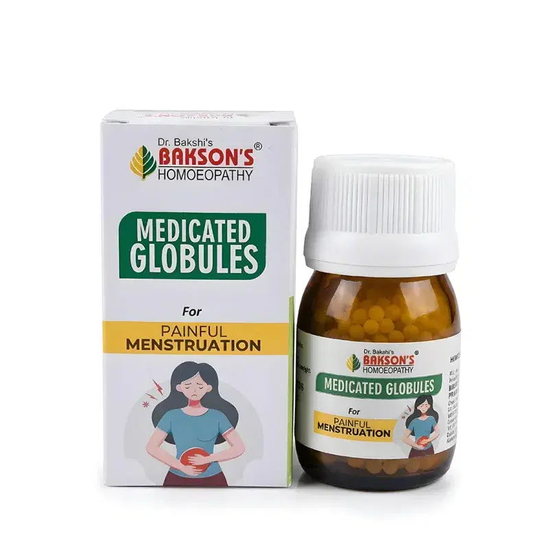 Bakson Medicated Globules for Painful Menstruation