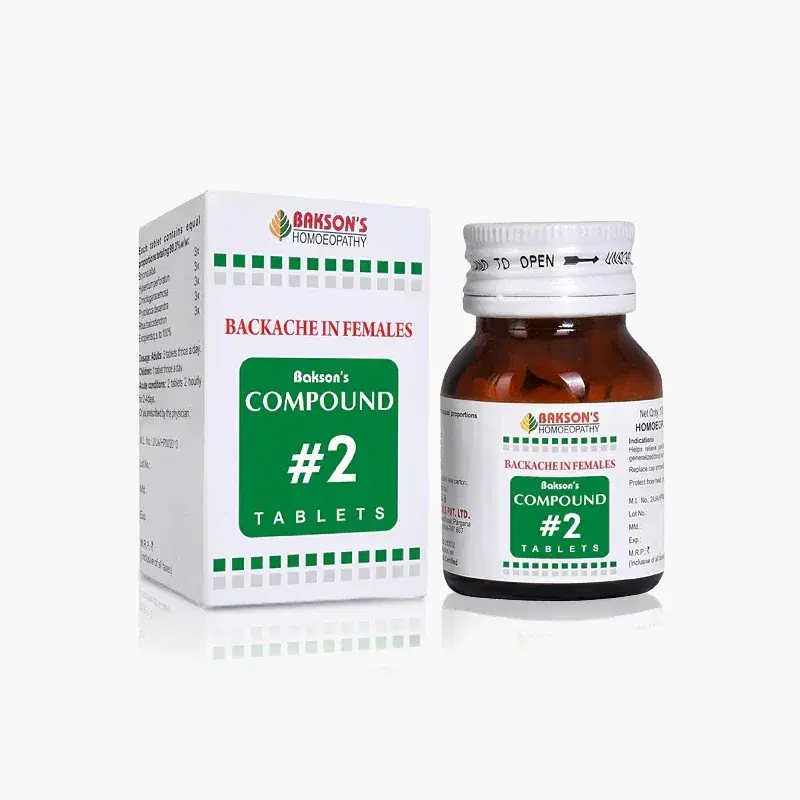Bakson Compound #2 Tablets