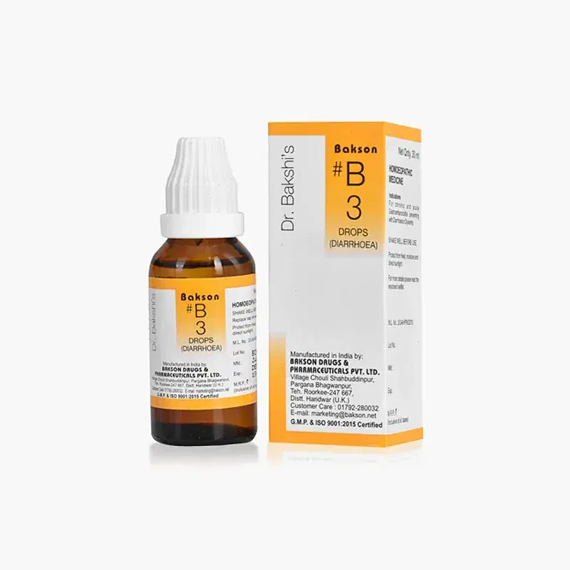 Bakson B3 Drops (diarrhoea)