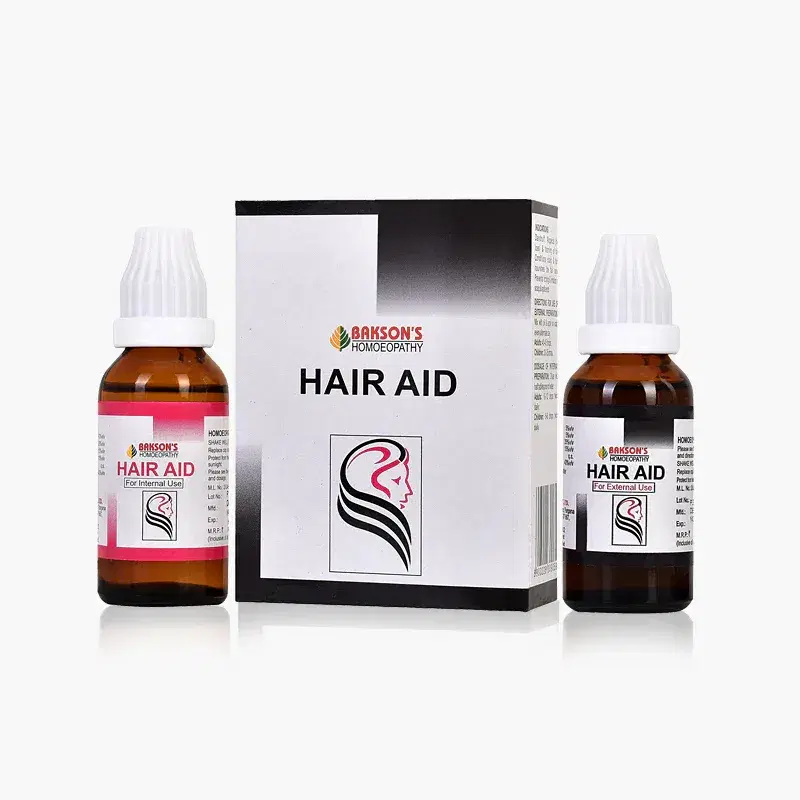 Bakson Hair Aid Drops (dual Pack)