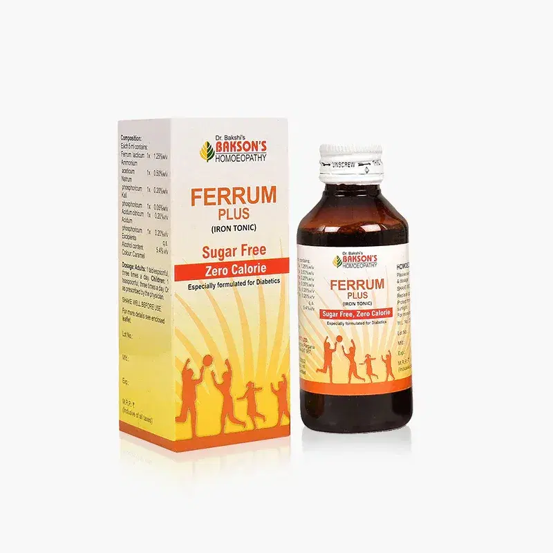 Bakson Ferrum Plus (sugar Free)