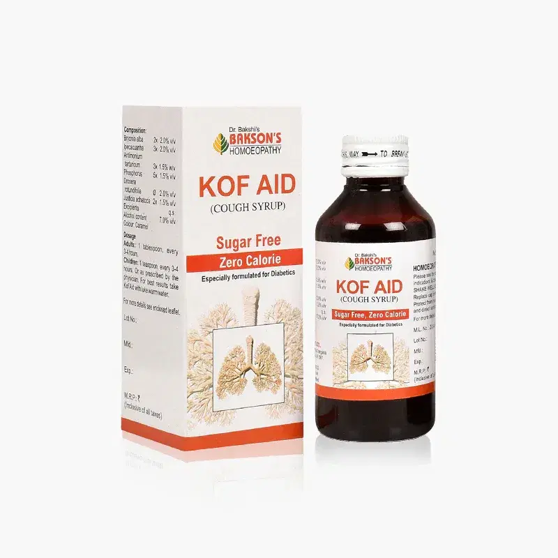 Bakson Kof Aid Syrup (sugar Free)