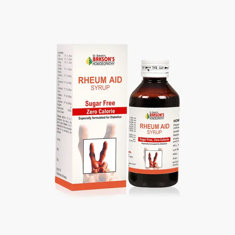 Bakson Rheum Aid Syrup (sugar Free)