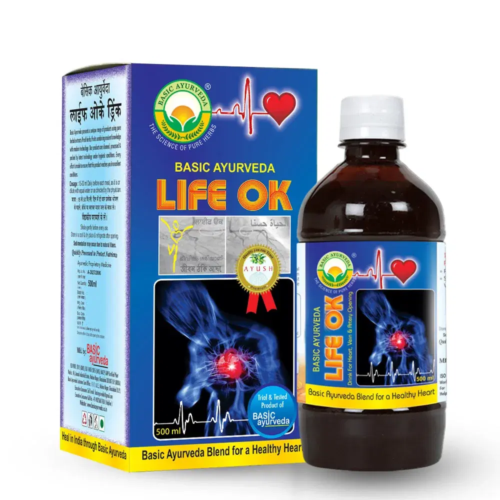 Basic Ayurveda Cardina Life Ok Drink 500 Ml - Image 1