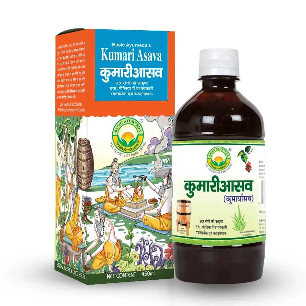 Basic Ayurveda Kumari Asava 450Ml - Image 1