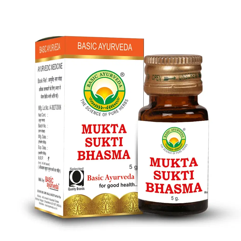 Basic Ayurveda Mukta Shukti Bhasma - Image 1