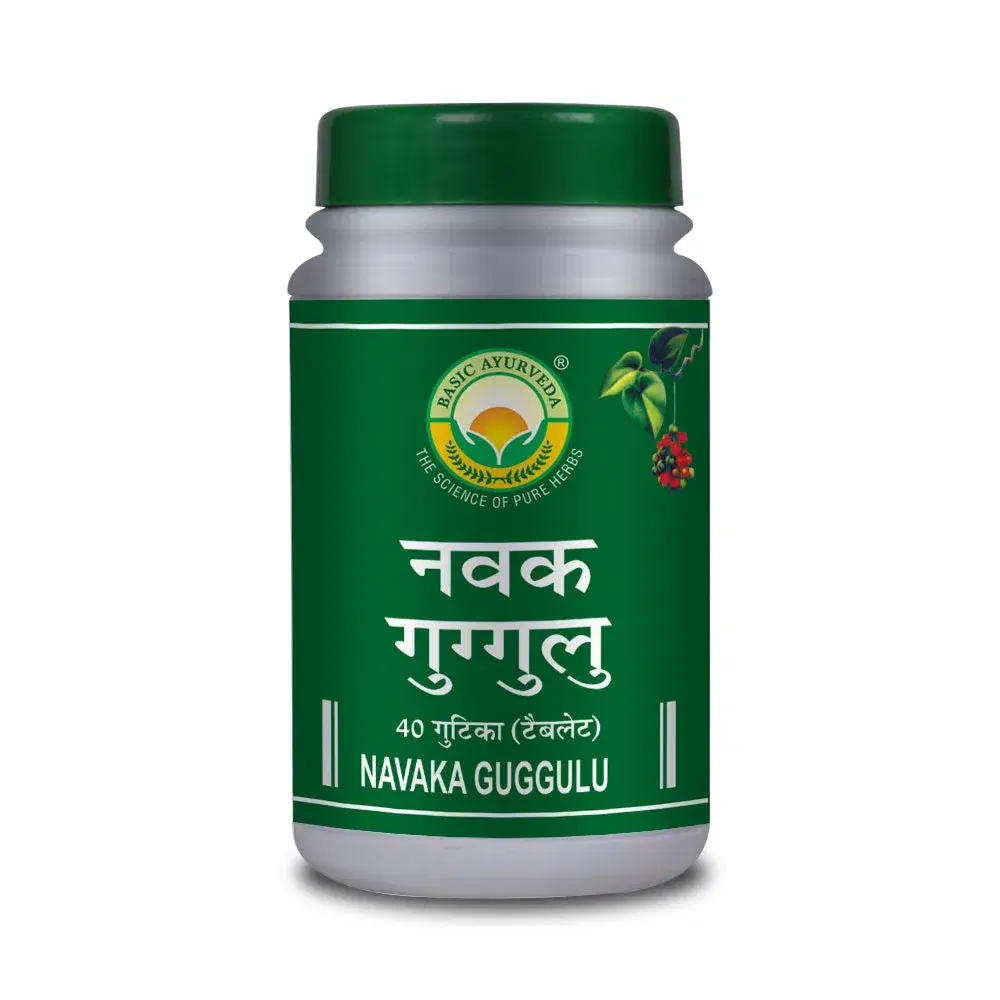 Basic Ayurveda Navaka Guggulu 40 Tablet - Image 1