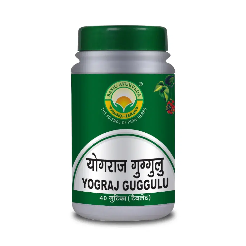 Basic Ayurveda Yograj Guggulu 40 Tablet - Image 1