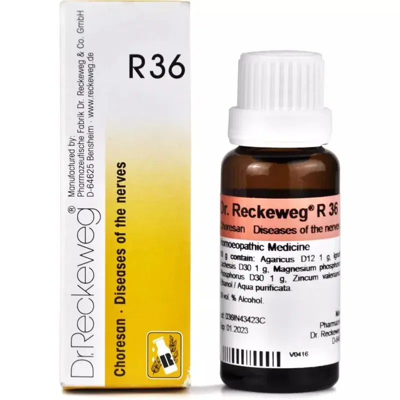 R36 Diseases of Nerves and Skin Drops