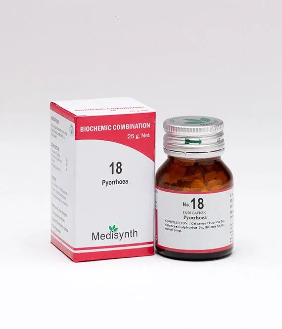 Medisynth Bio Combination No. 18 - Fevers & Influenza - Image 1