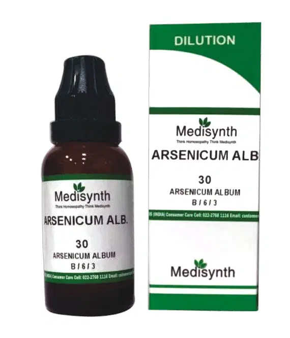 ARSENICUM ALBUM - Dilutions - Image 1
