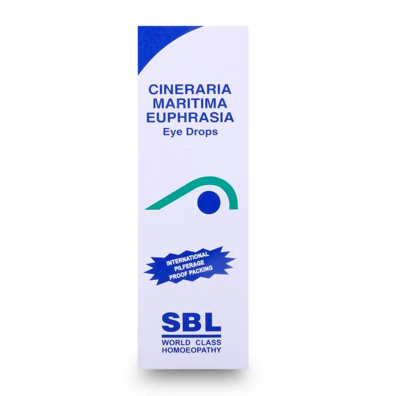 SBL Cineraria Maritima Euphrasia Eye Drops