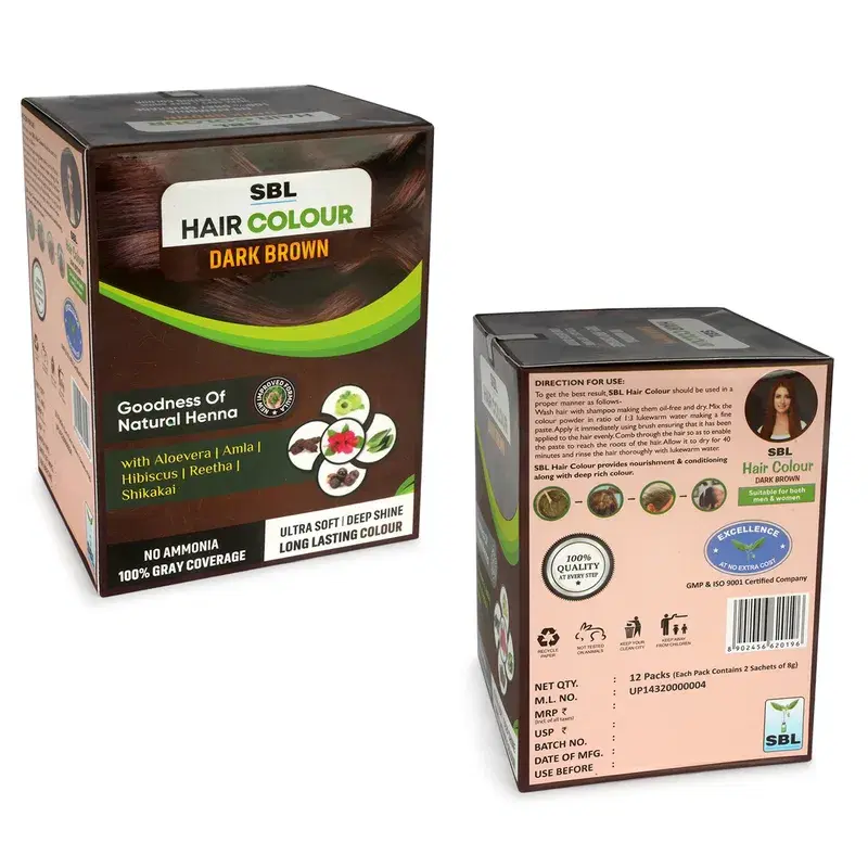 SBL Hair Colour Dark Brown