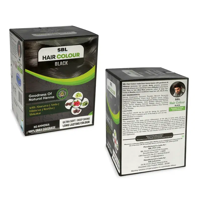 SBL Hair Colour Black