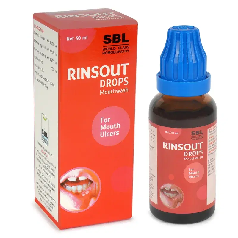 Rinsout Drops Mouthwash