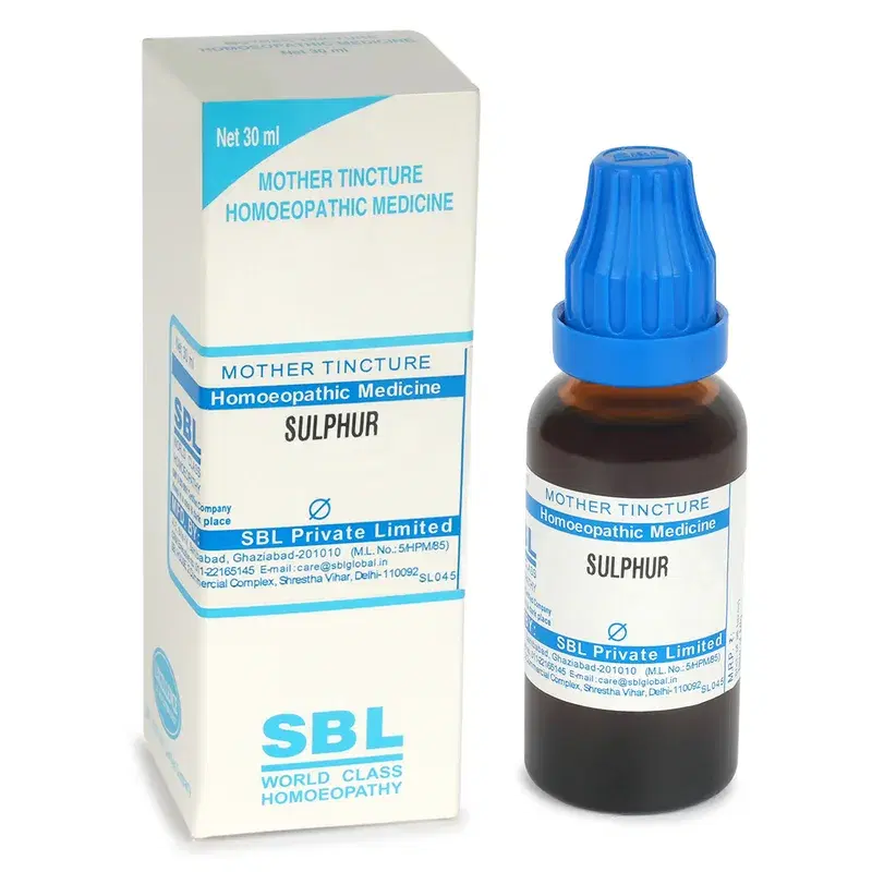 SULPHUR MT Mother Tincture Q
