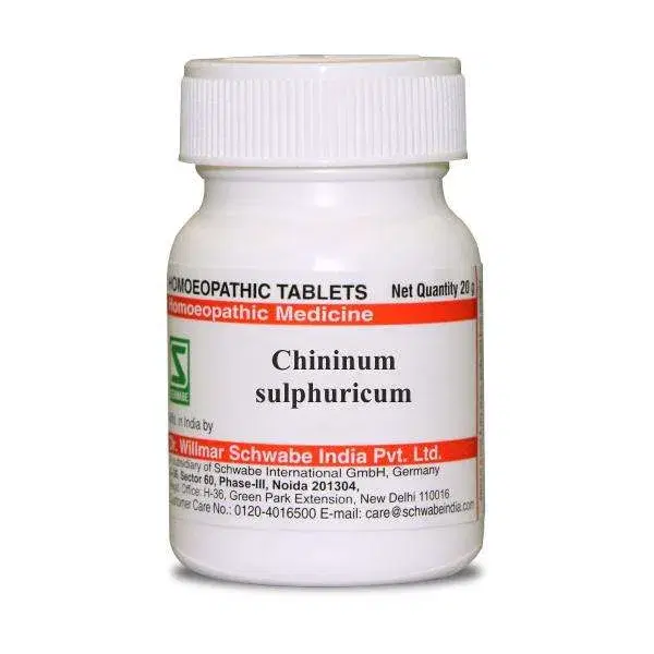 Dr. Willmar Schwabe India Chininum sulphuricum LATT
