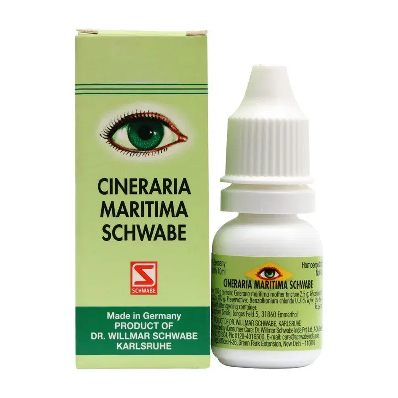 Dr. Willmar Schwabe India Cineraria Maritima Schwabe – Eye Drops
