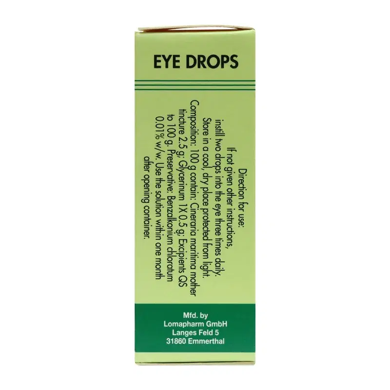 Dr. Willmar Schwabe India Cineraria Maritima Schwabe – Eye Drops