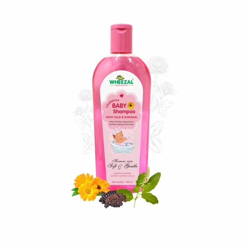 Wheezal Calendual Baby Shampoo