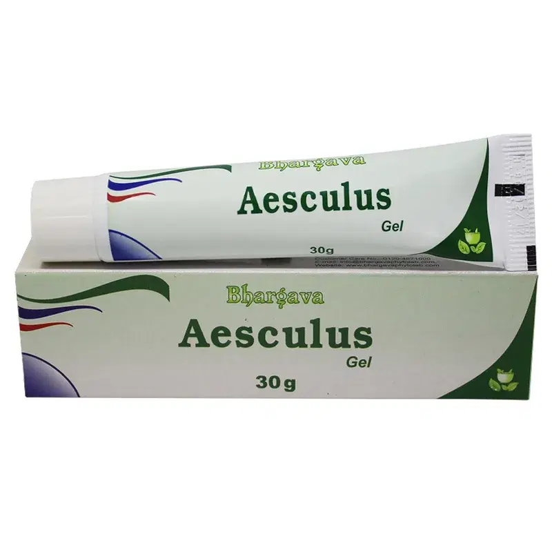 Doctor Bhargava Aesculus Gel – Homoeopathic Hemorrhoid Cream for Painful & Bleeding Piles