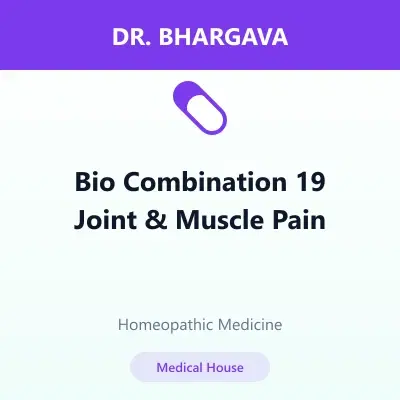 Bio Combination 19 Joint & Muscle Pain Bio Combination 19 Joint & Muscle Pain - Image 1