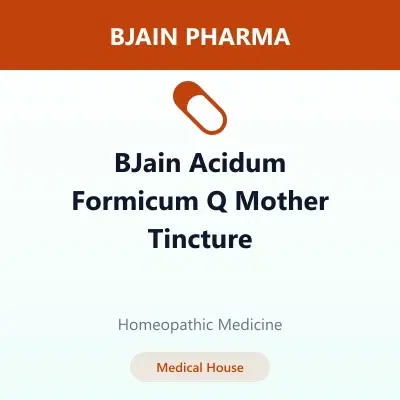 BJain Acidum Formicum Q Mother Tincture BJain Acidum Formicum Q Mother Tincture - Image 1
