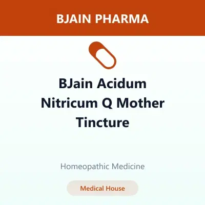 BJain Acidum Nitricum Q Mother Tincture BJain Acidum Nitricum Q Mother Tincture - Image 1