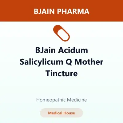 BJain Acidum Salicylicum Q Mother Tincture BJain Acidum Salicylicum Q Mother Tincture - Image 1