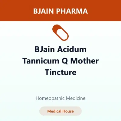 BJain Acidum Tannicum Q Mother Tincture BJain Acidum Tannicum Q Mother Tincture - Image 1