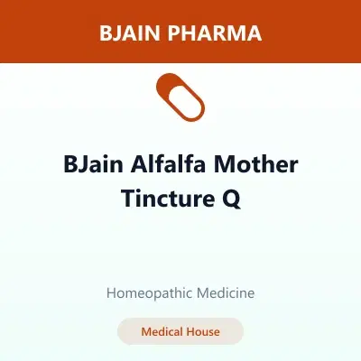 BJain Alfalfa Mother Tincture Q BJain Alfalfa Mother Tincture Q - Image 1